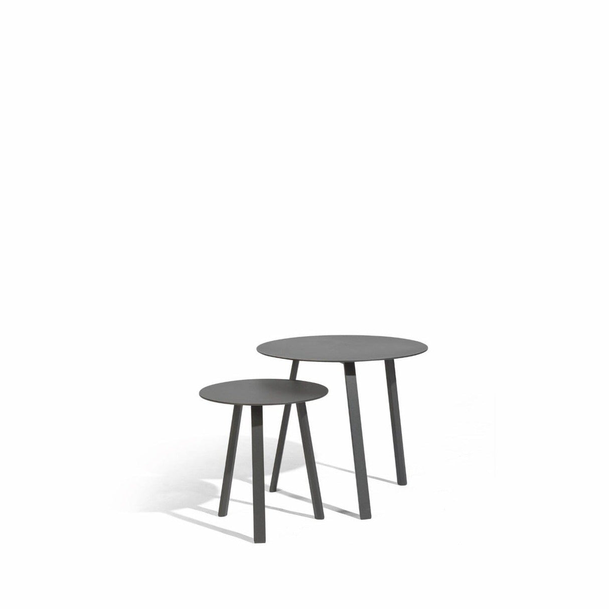 Diphano Easy-Fit Table basse Elite C ronde Ø60cm (H:56,5cm) Pieds alu - Plateau alu