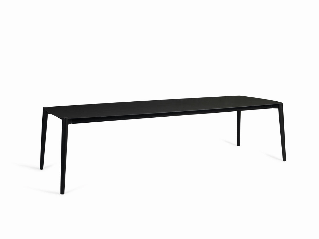 Diphano Icon Table repas 292x104cm Lava AF10 + Céramique Coal Black 6K04