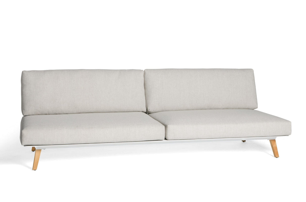 Diphano Link Middle Seat 240 White AF08 + Tissu Twisted Linen C709