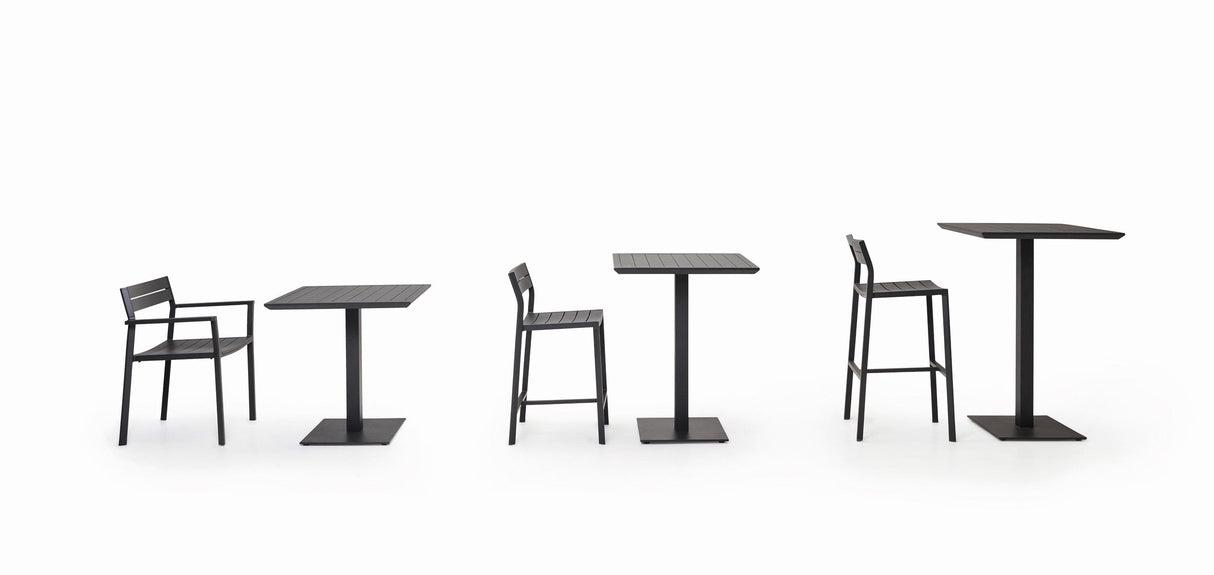 Diphano Metris Counter Table Bistro M Table mi haute 72x72cm (H:92cm)