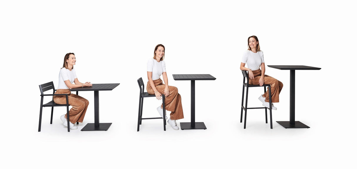 Diphano Metris Counter Table Bistro M Table mi haute 72x72cm (H:92cm)