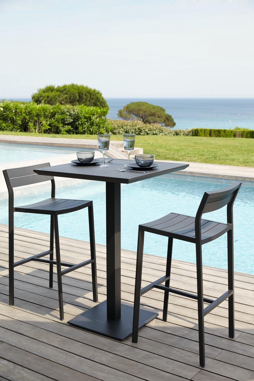 Diphano Metris Counter Table Bistro M Table mi haute 72x72cm (H:92cm)