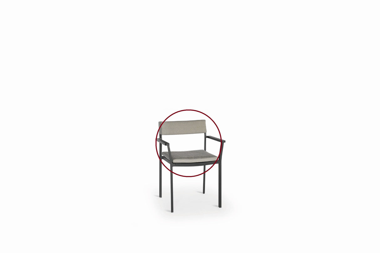 Diphano Metris Set de coussins Assise Dossier pour Fauteuil repas