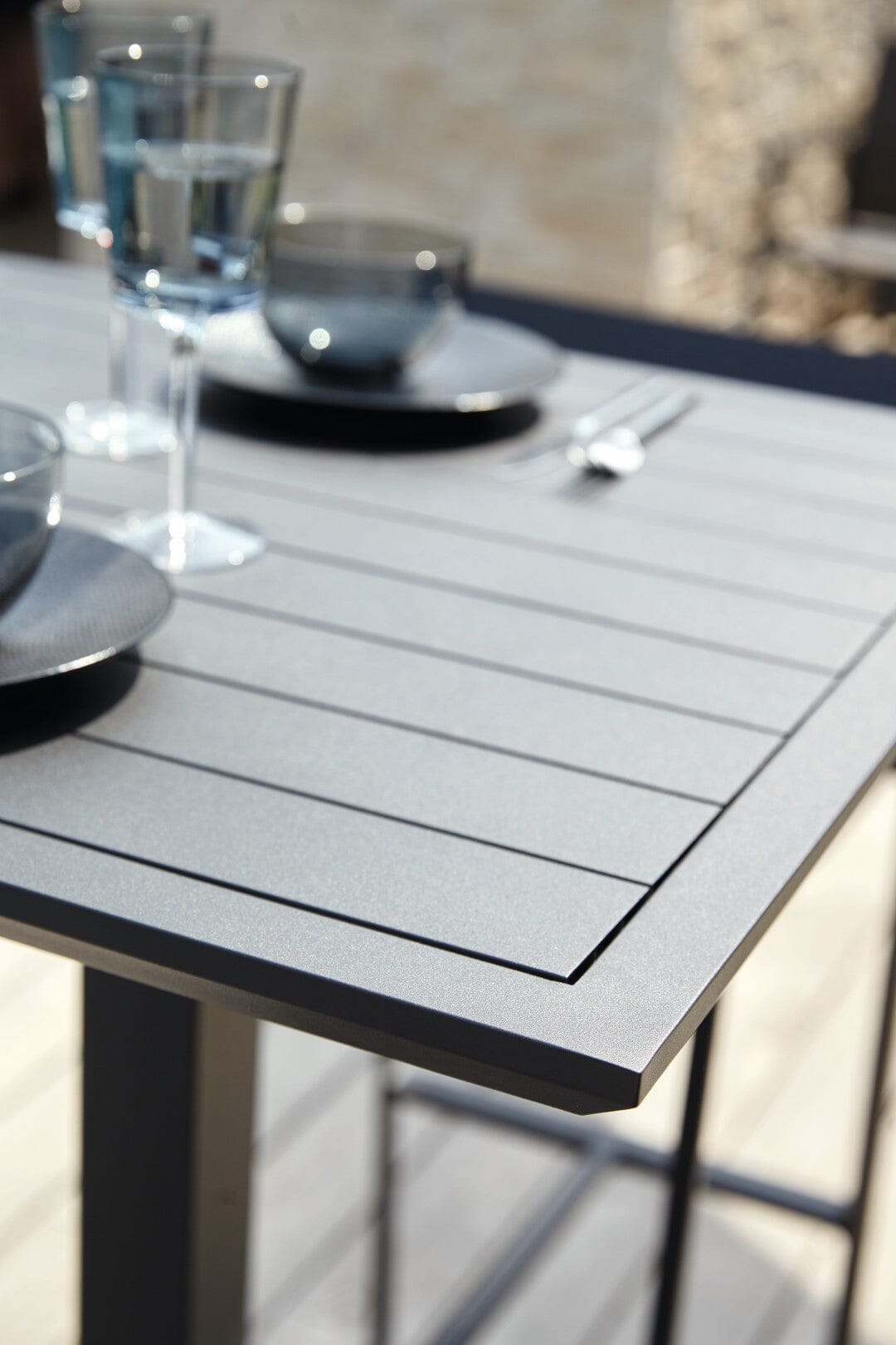 Diphano Metris Table Bistro H haute de bar 72x72cm (H:108cm)