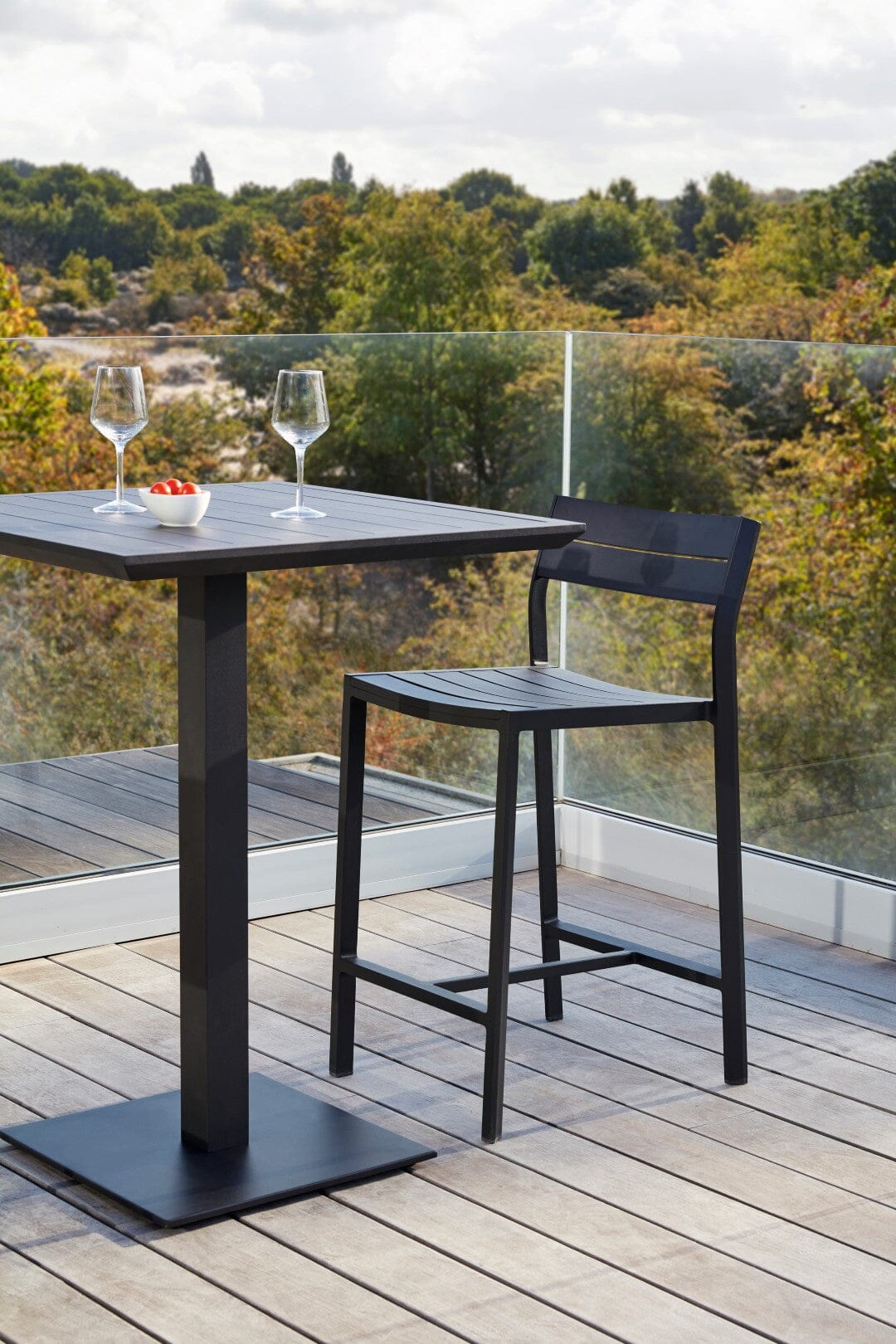 Diphano Metris Table Bistro H haute de bar 72x72cm (H:108cm)