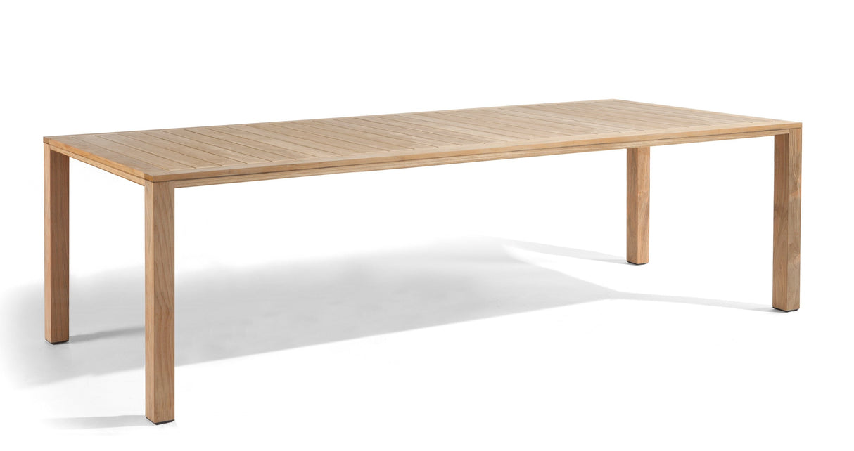 Diphano Natural Table repas 300x113cm Teck Naturel