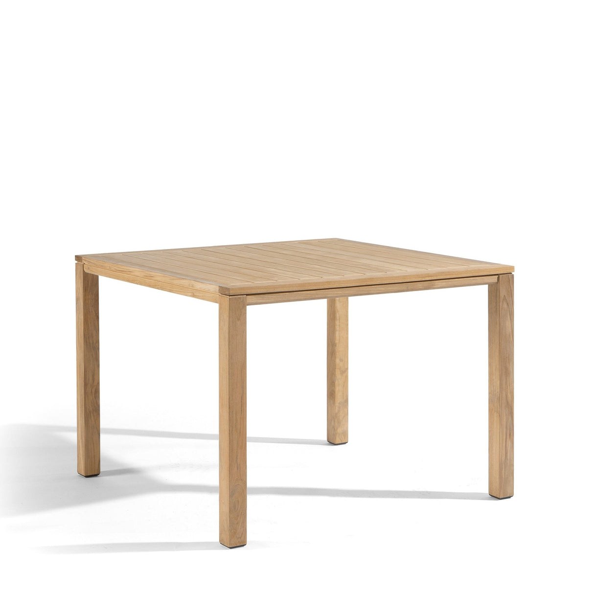 Diphano Natural Table repas 90x90cm Teck Naturel