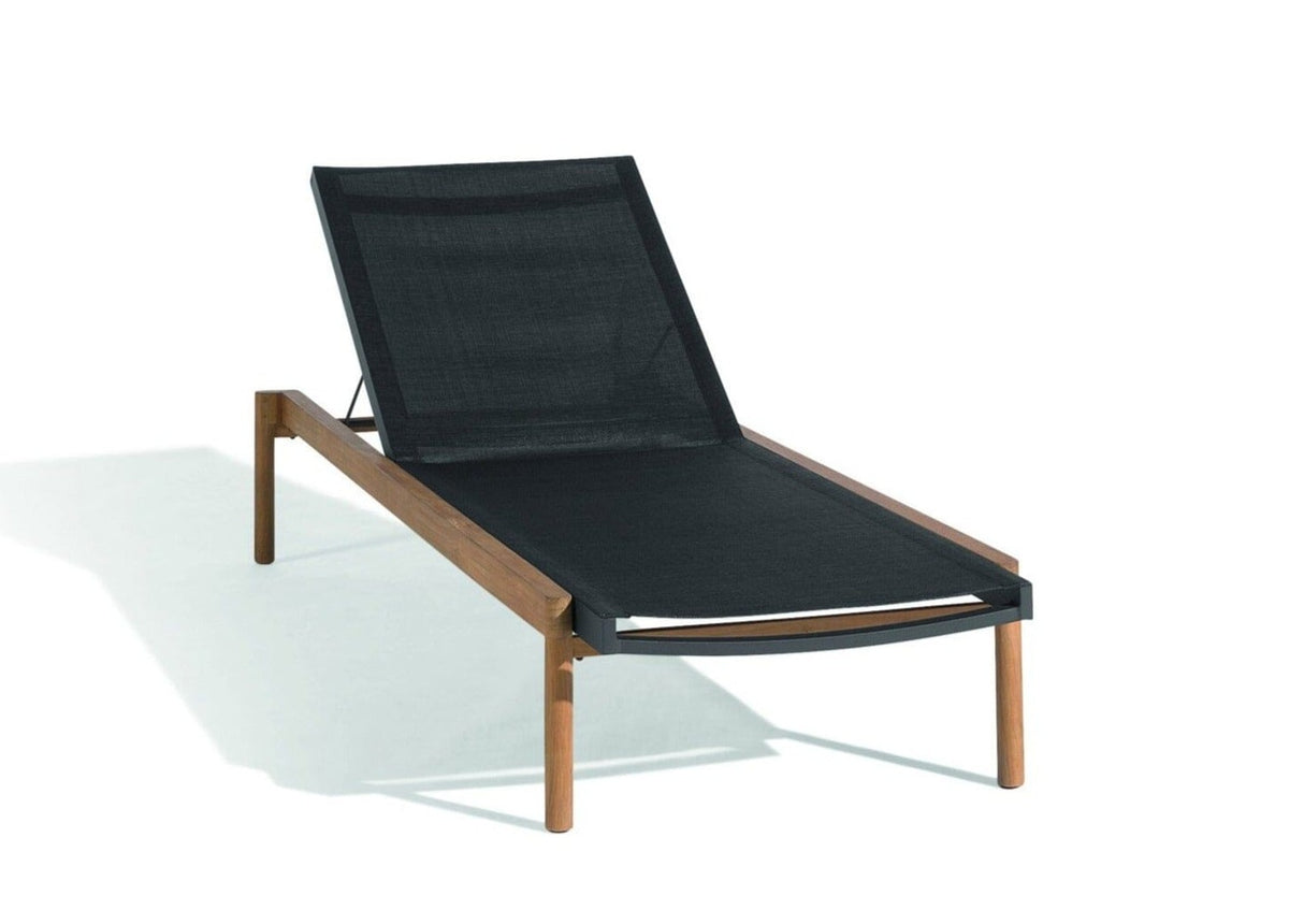 Diphano Newport Chaise longue - Coussins en sus Structure Lava AF10