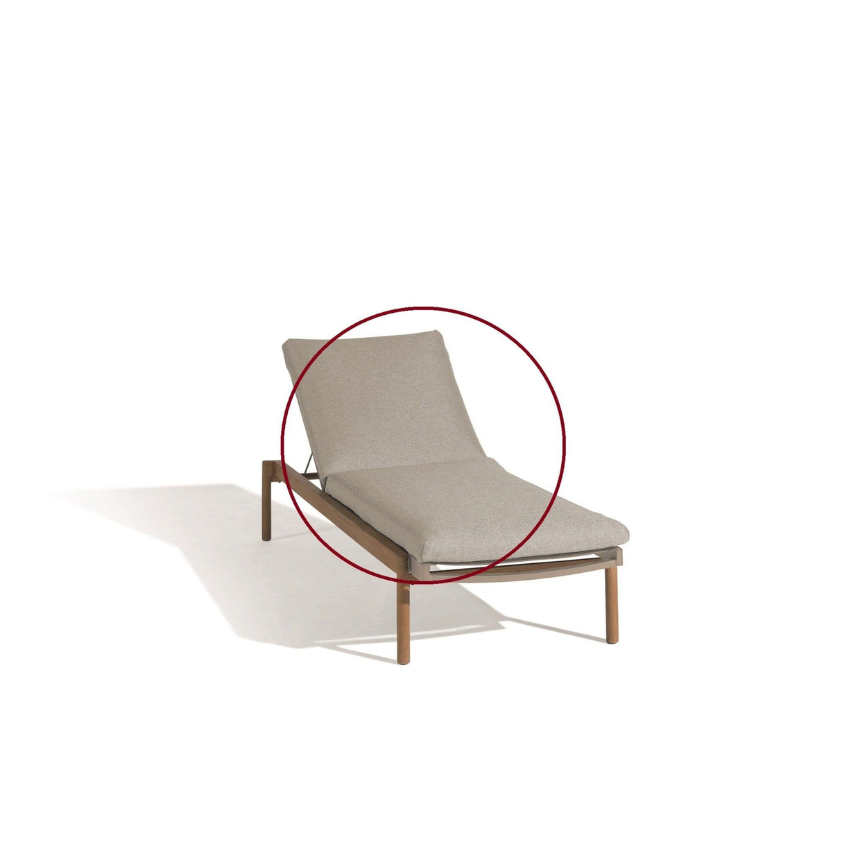 Diphano Newport Coussin pour Chaise longue (assise - dossier)