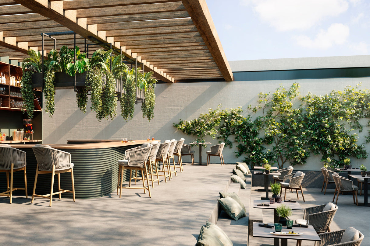 Diphano Newport Fauteuil repas - Coussins en sus