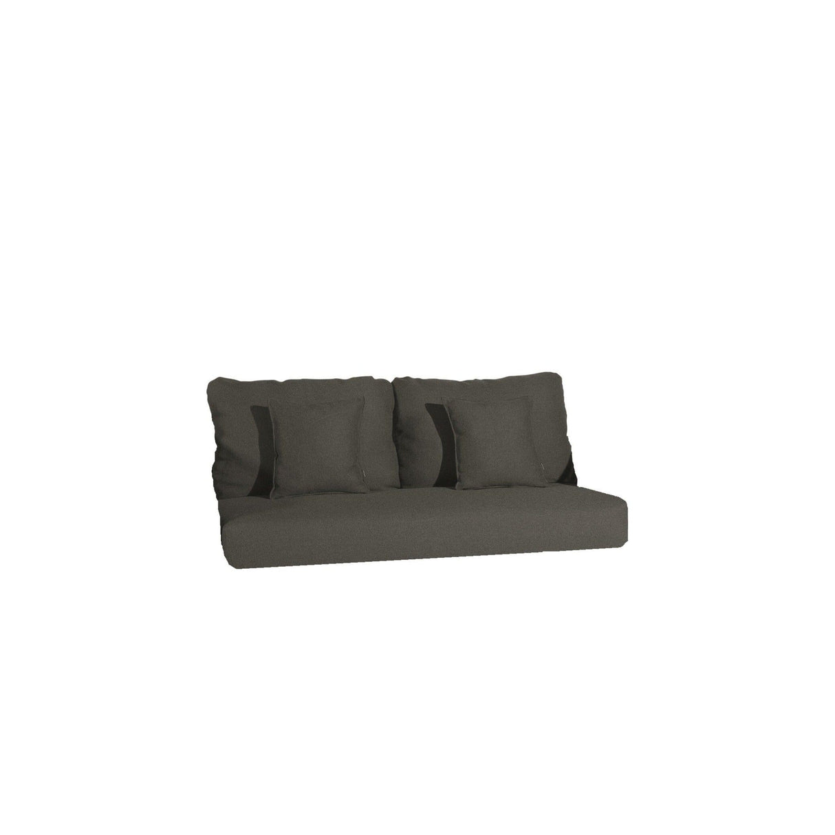 Diphano Newport Set de coussins pour Canapé Lounge 2 places (1x assise + 2x dossier + 2x déco)