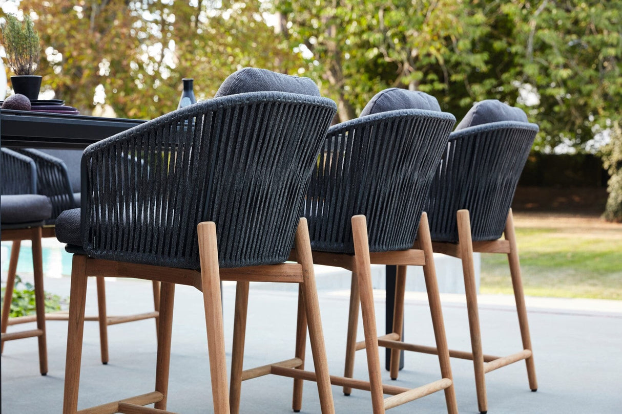 Diphano Newport Tabouret de Bar H:61cm - Coussins en sus