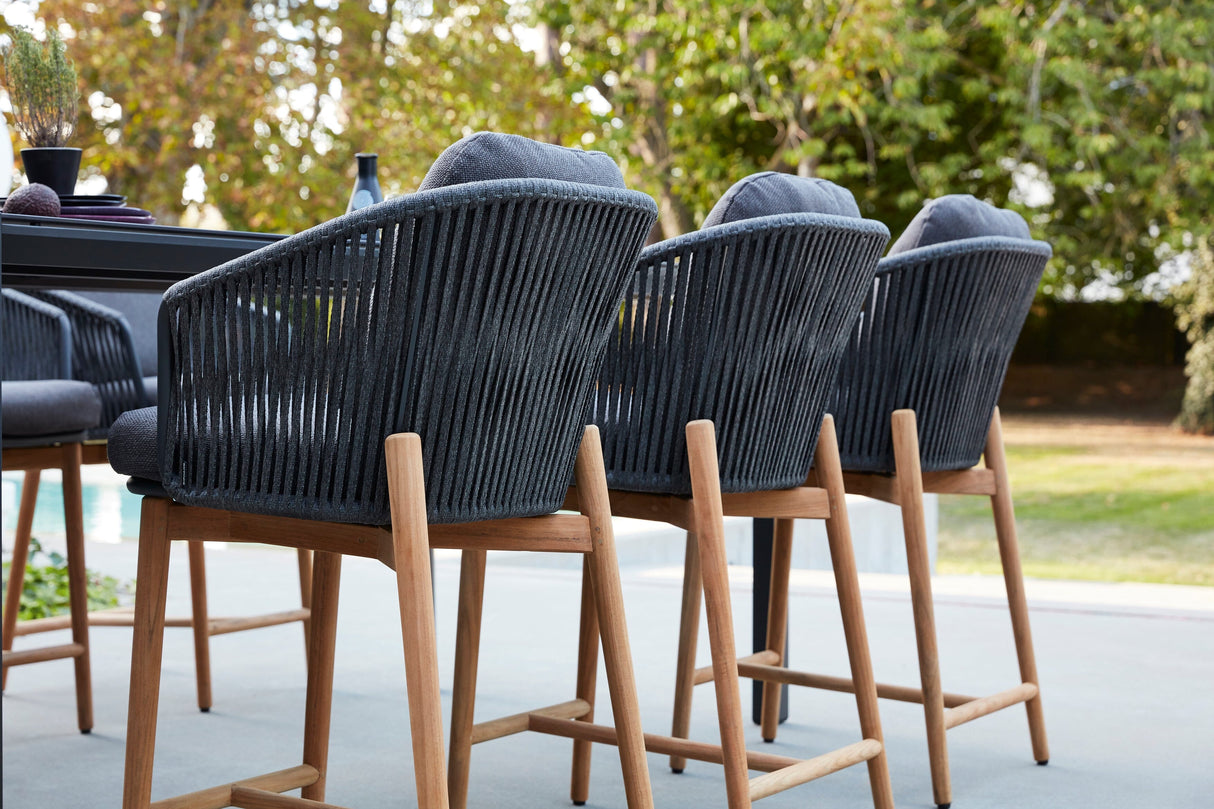 Diphano Newport Tabouret de Bar H:61cm - Coussins en sus