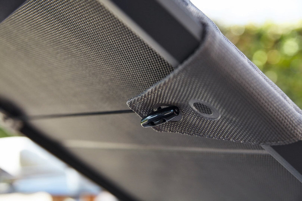 Diphano Selecta Deck chair Transat avec repose-pieds et accoudoirs en teck