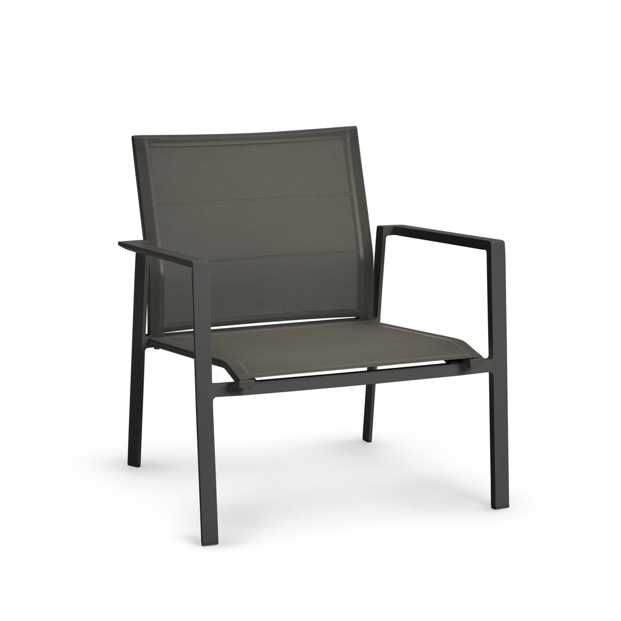 Diphano Selecta Fauteuil Club lounge Lava AF10 + Toile Batyline Cafe T131