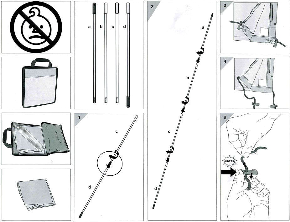 Doppler Housse de protection pour parasol Act