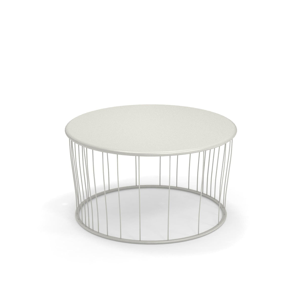 Emu 1087 Cannole Table basse ronde Ø105cm Matt White 23