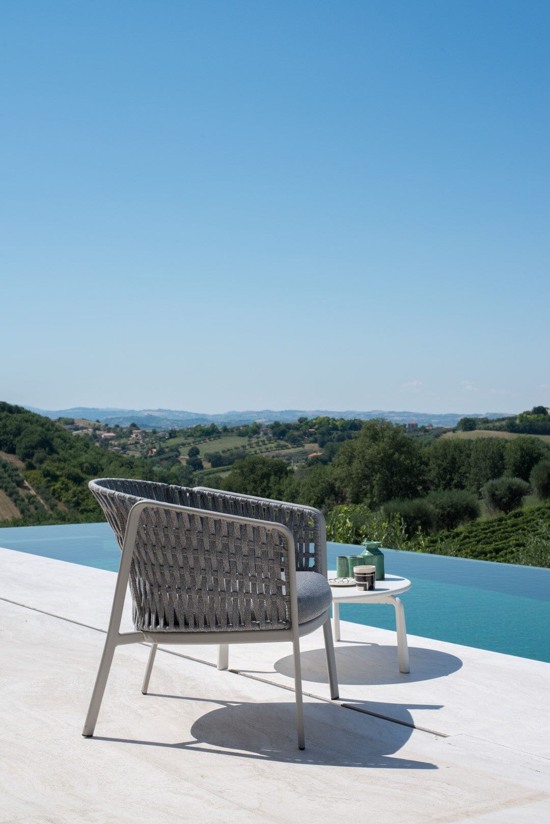 Emu 1218 Carousel Fauteuil Club Alu-Flat Rope