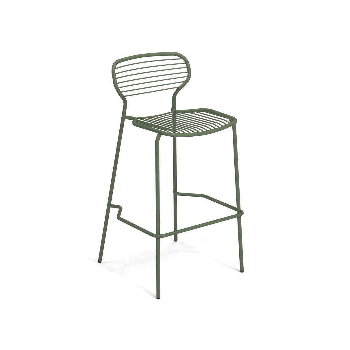 Emu 1303 Apero Tabouret Bar Military Green 17