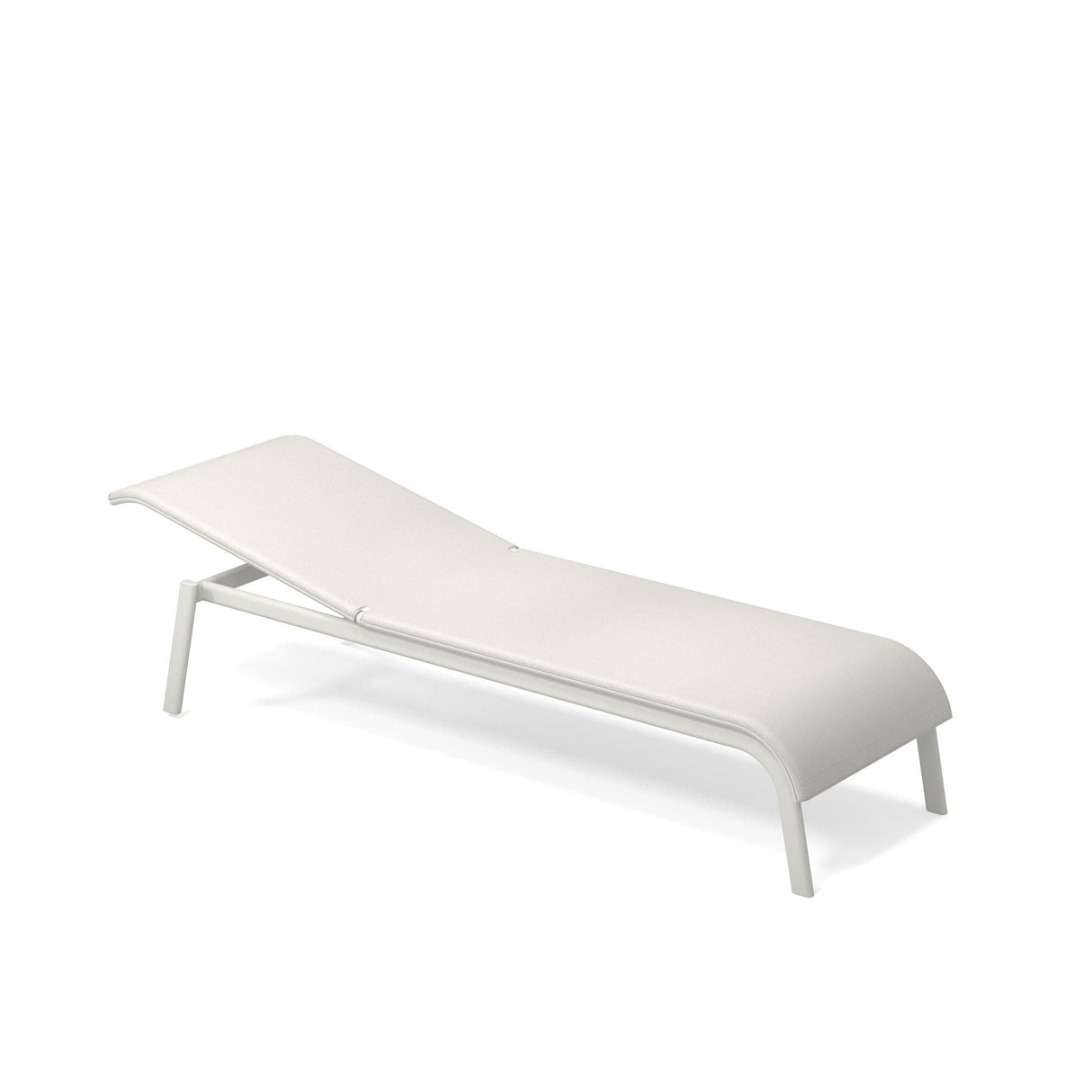 Emu 198 Tiki Chaise Longue Matt White 23 / White 300/52