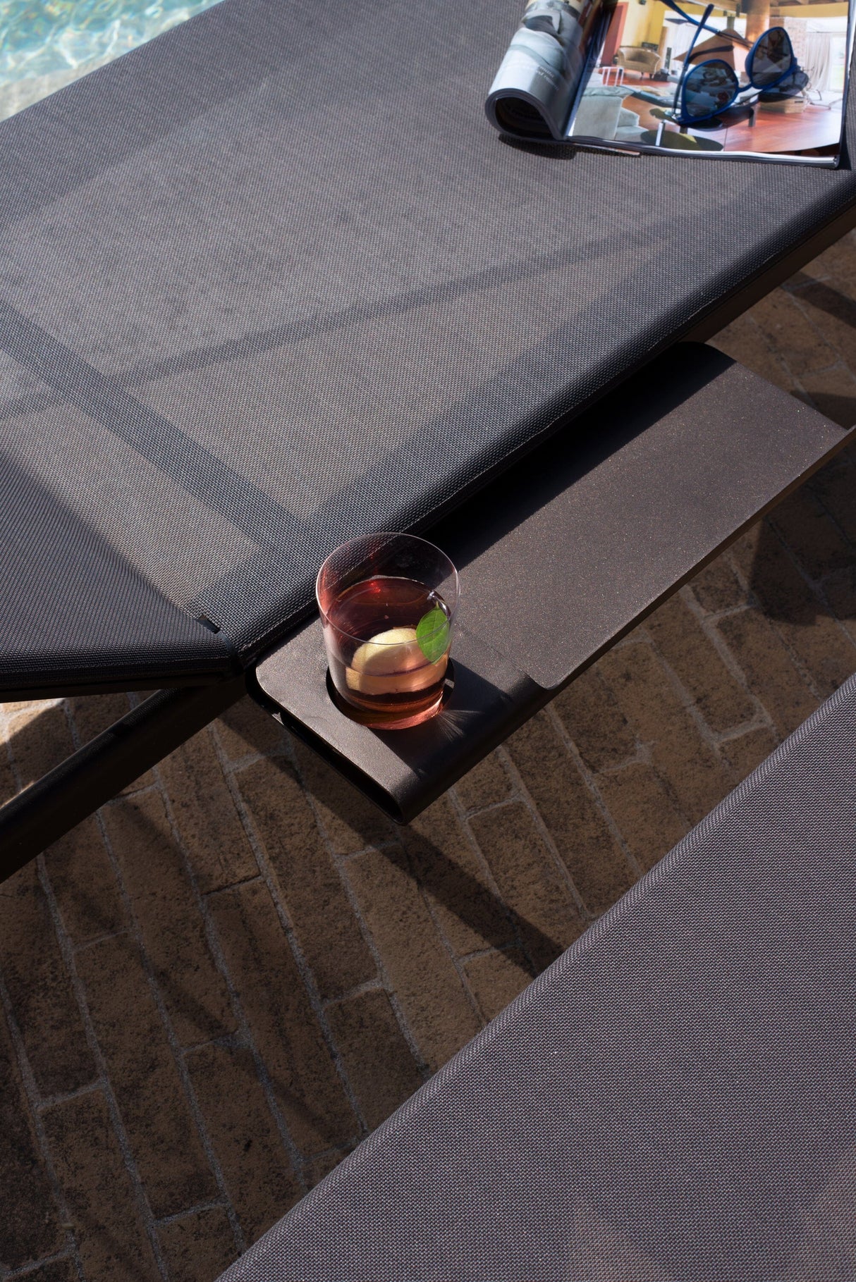 Emu 198B Tiki Accoudoir pour Chaise Longue