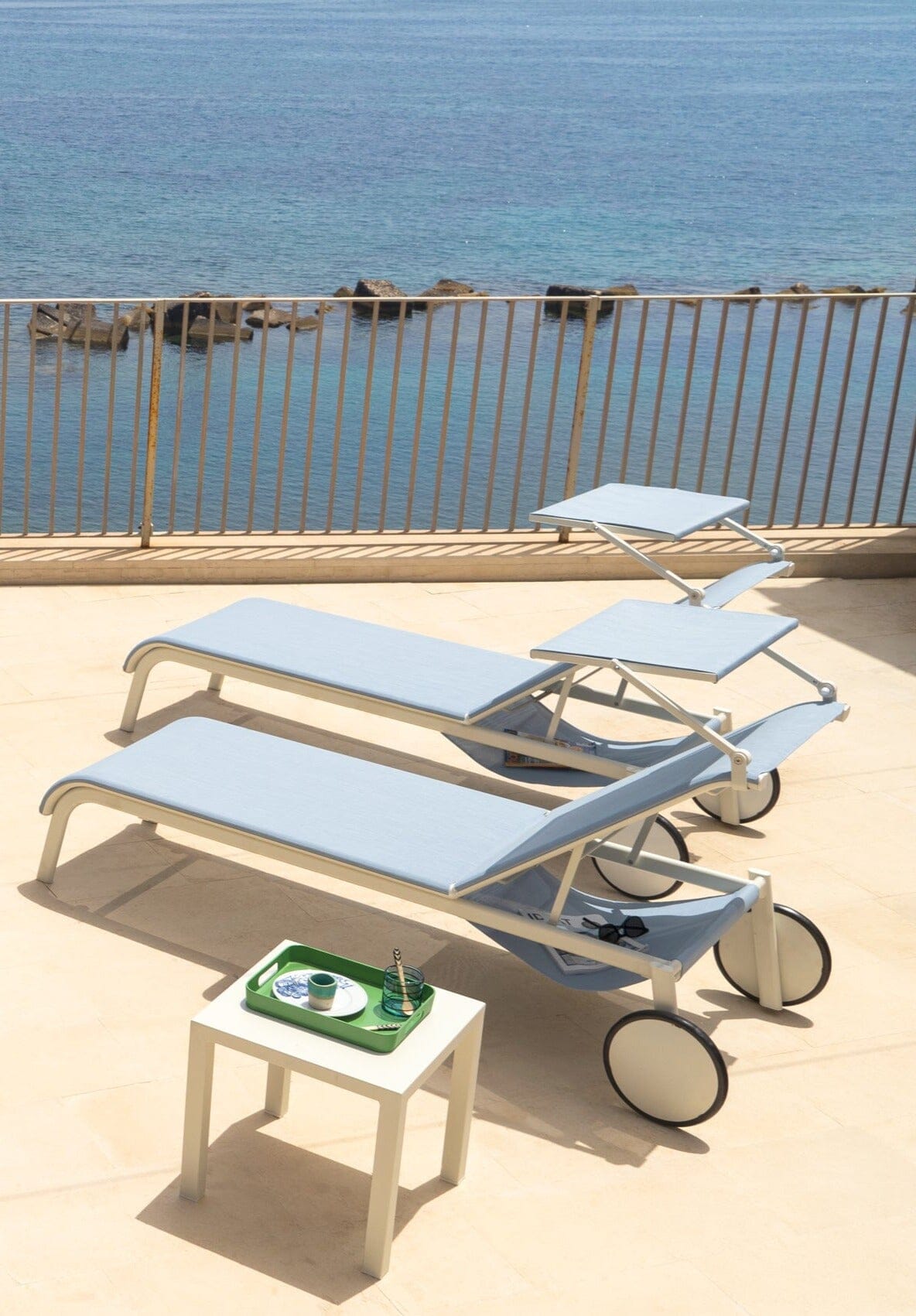 Emu 198P Tiki Toile de rangement pour Chaise Longue