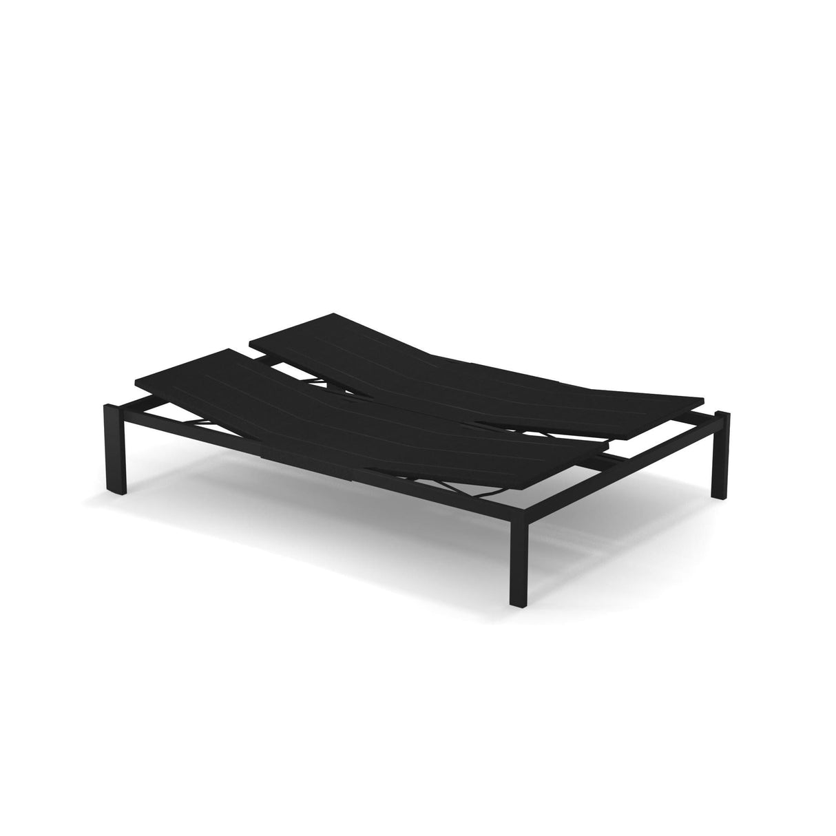 Emu 289 Shine Chaise Longue Double Black 24