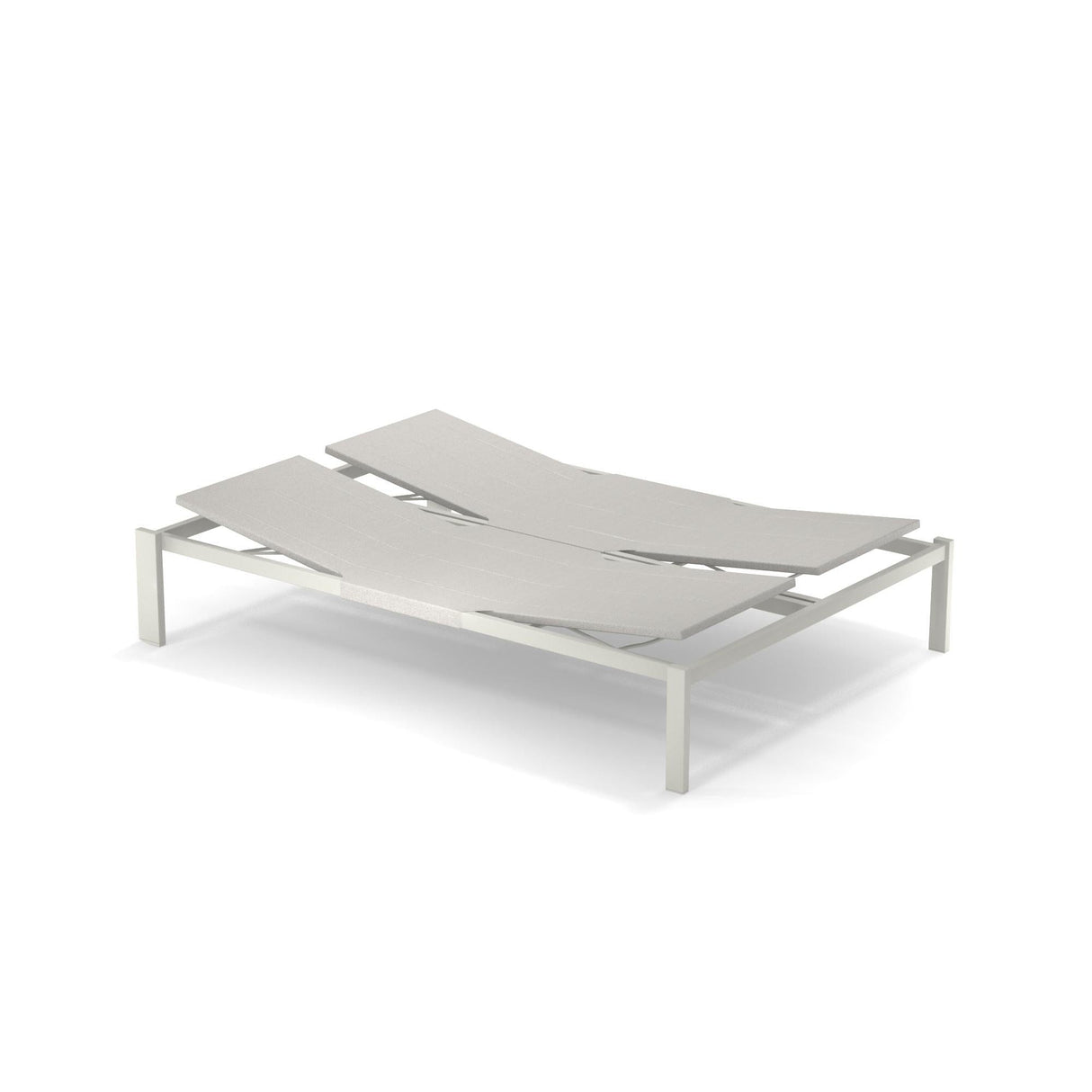 Emu 289 Shine Chaise Longue Double Matt White 23