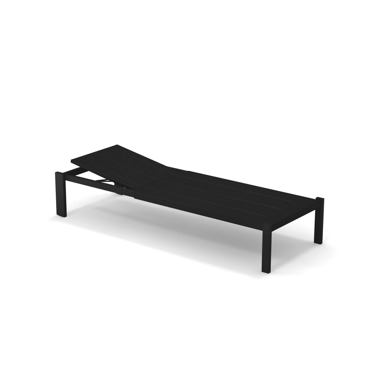 Emu 295 Shine Chaise Longue Black 24