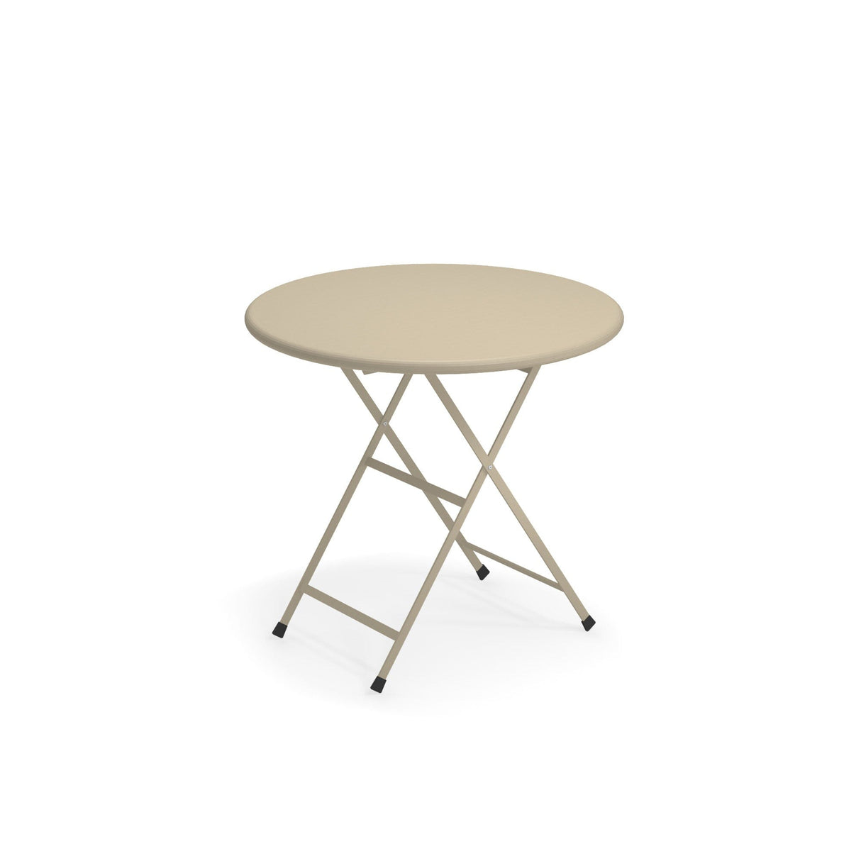 Emu 346 Arc-en-ciel Table repas ronde Ø 80cm Taupe 71