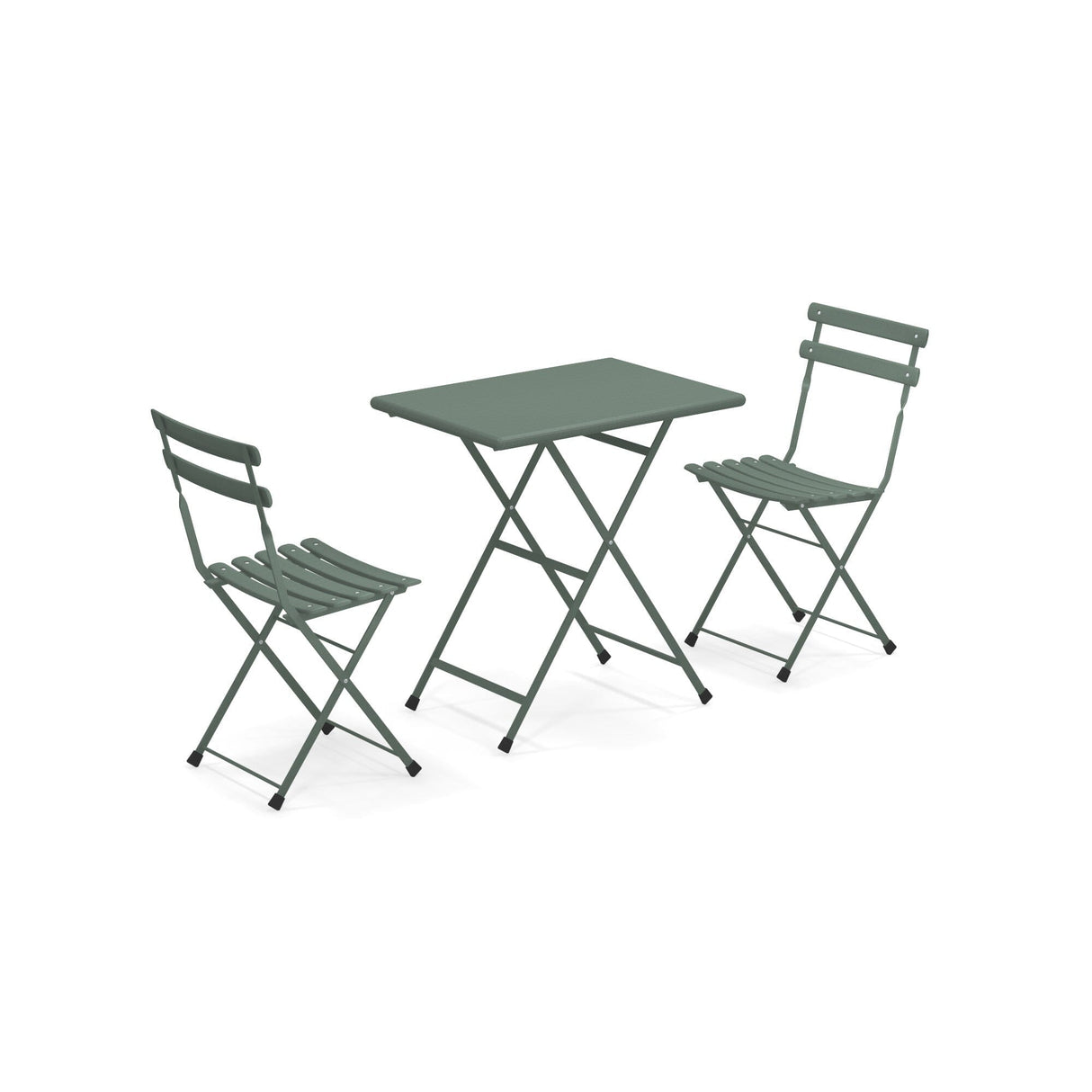 Emu 3513 Arc-en-ciel Set Table et 2 Chaises Dark Green 75