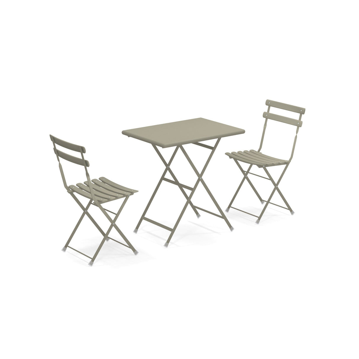 Emu 3513 Arc-en-ciel Set Table et 2 Chaises Grey Green 37