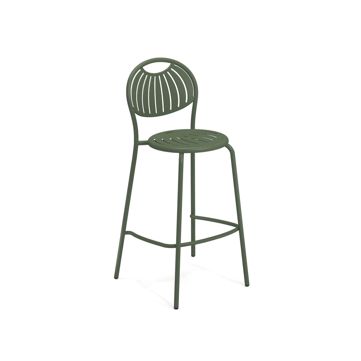 Emu 442 Coupole Tabouret Bar Military Green 17