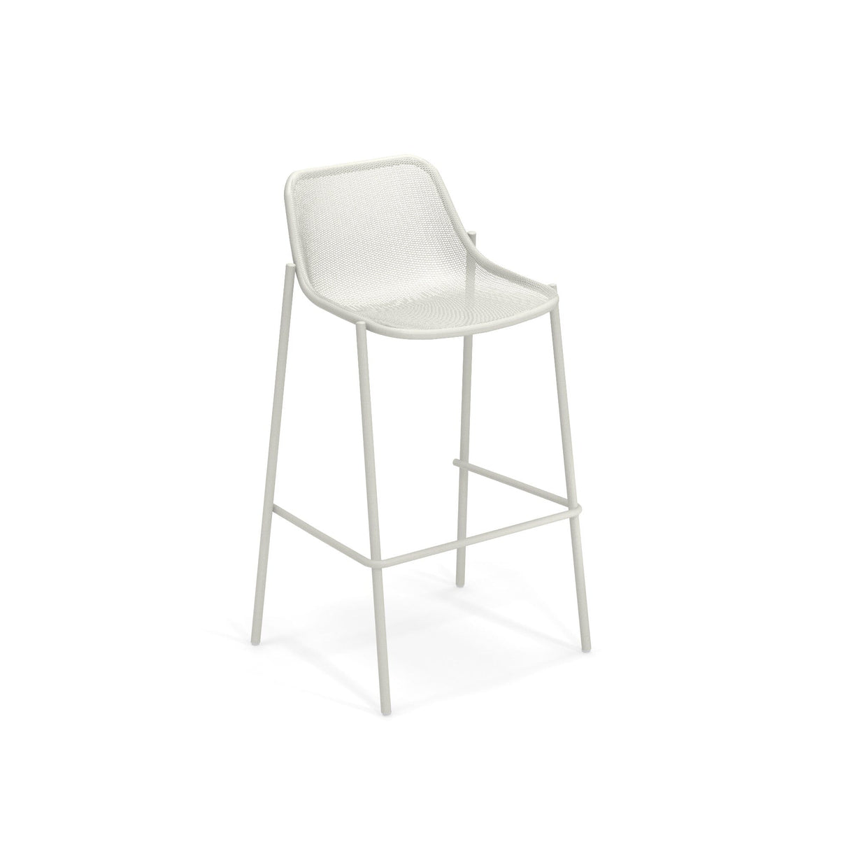 Emu 467 Round Tabouret de bar Matt White 23