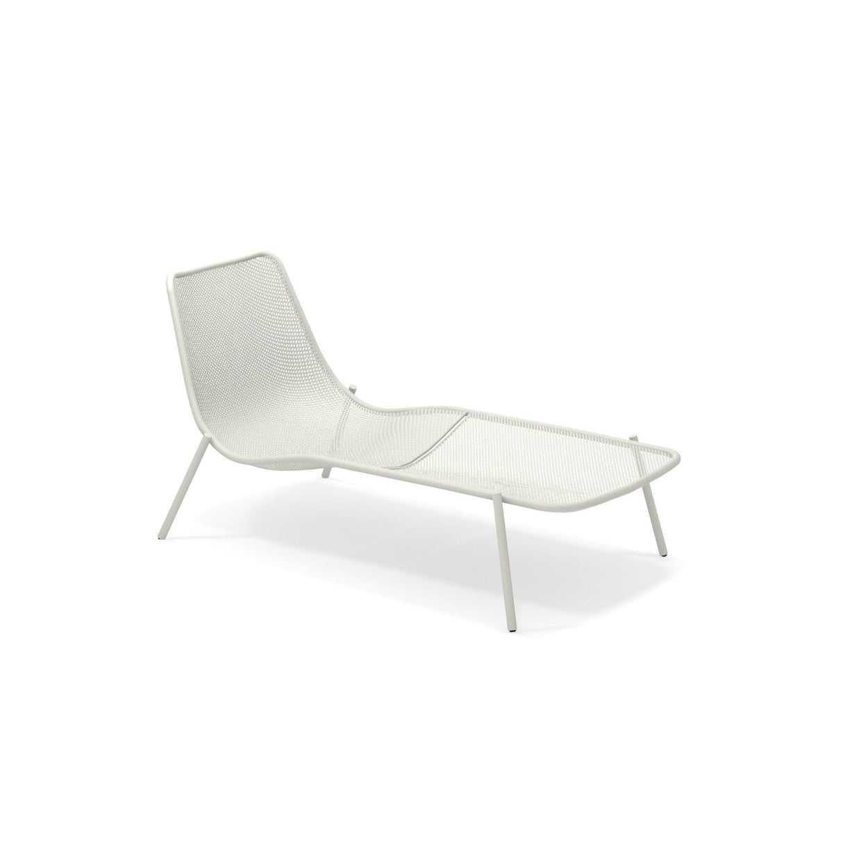 Emu 468 Round Chaise Longue Matt White 23