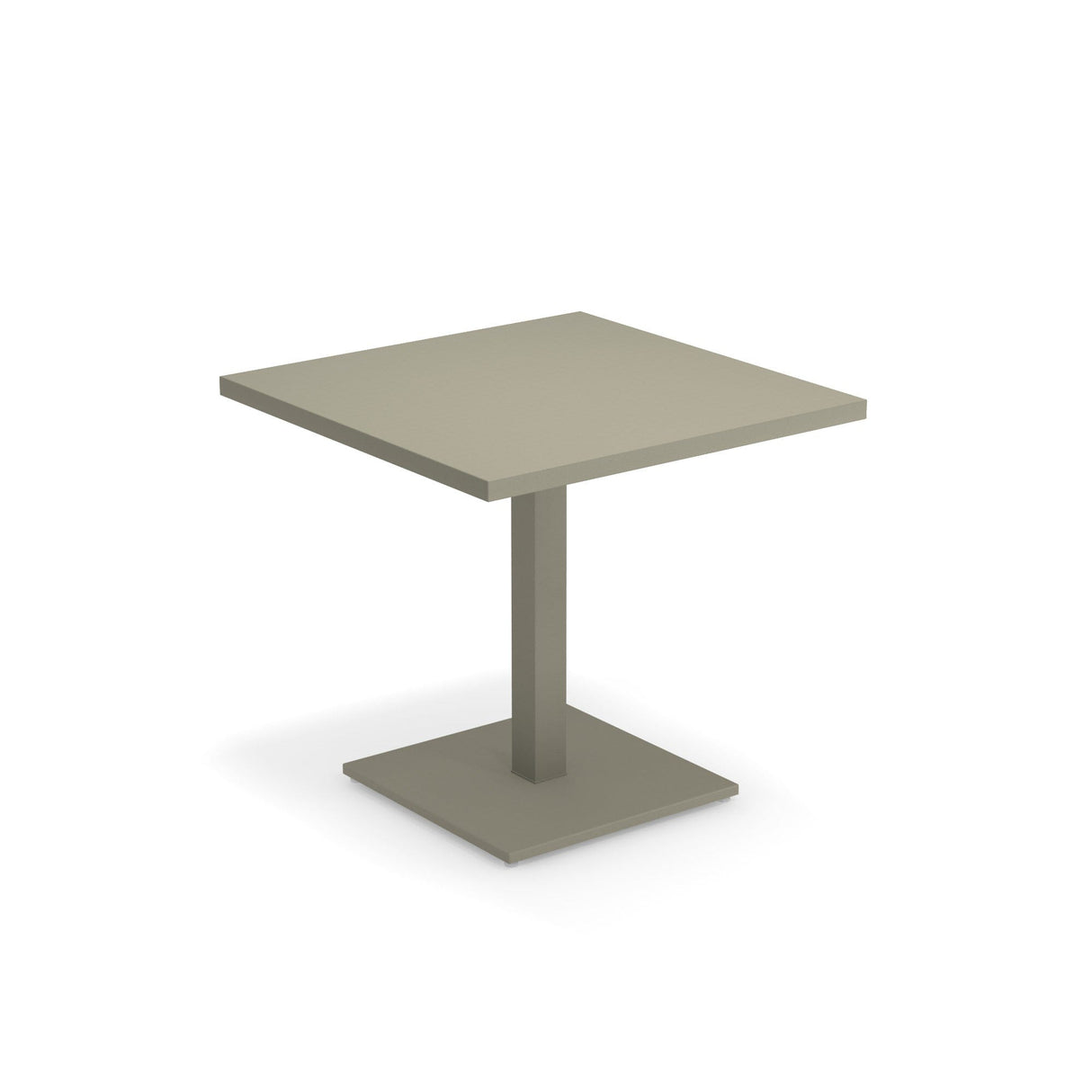 Emu 473 Round Table repas 80x80cm Grey Green 37