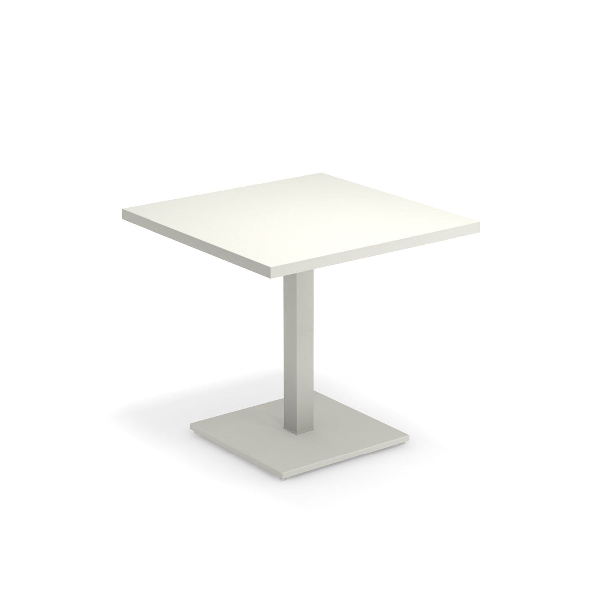 Emu 473 Round Table repas 80x80cm Matt White 23