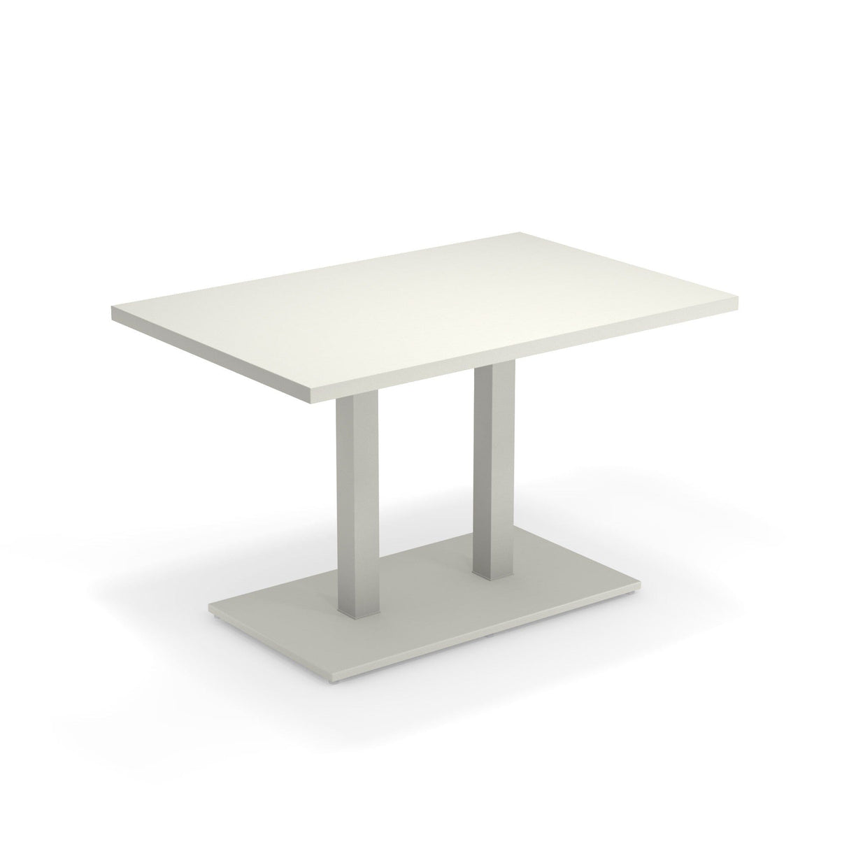 Emu 474 Round Table repas 120x80cm Matt White 23