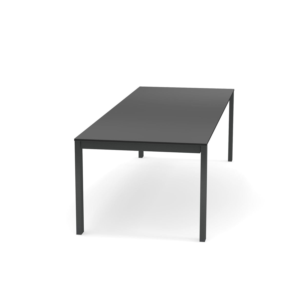 Emu 480 Round Table à rallonges 160+54+54x100cm Plateau HPL