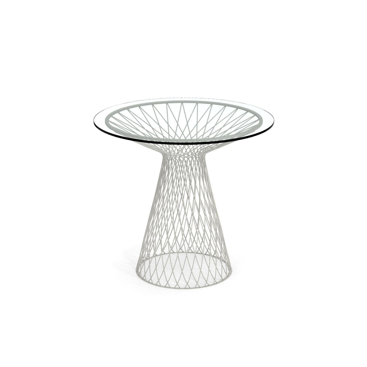 Emu 493/V Heaven Plateau en Verre pour Table ronde Ø80cm Vetro Temperato Light