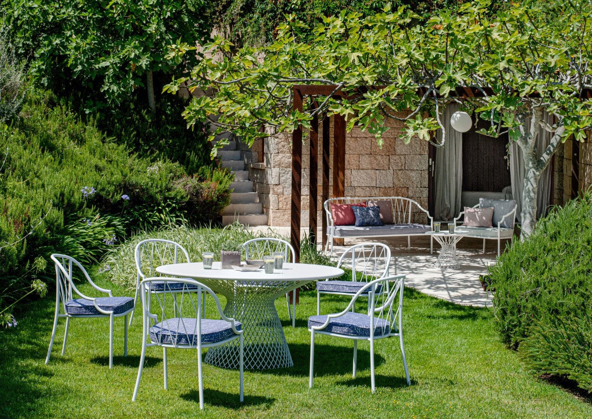 Emu 494 Heaven Piétement Table repas ronde Ø144cm - Plateau en sus