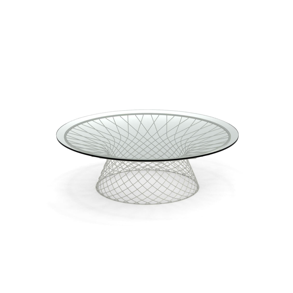 Emu 494/V Heaven Plateau en Verre pour Table ronde Ø120cm Trasparente