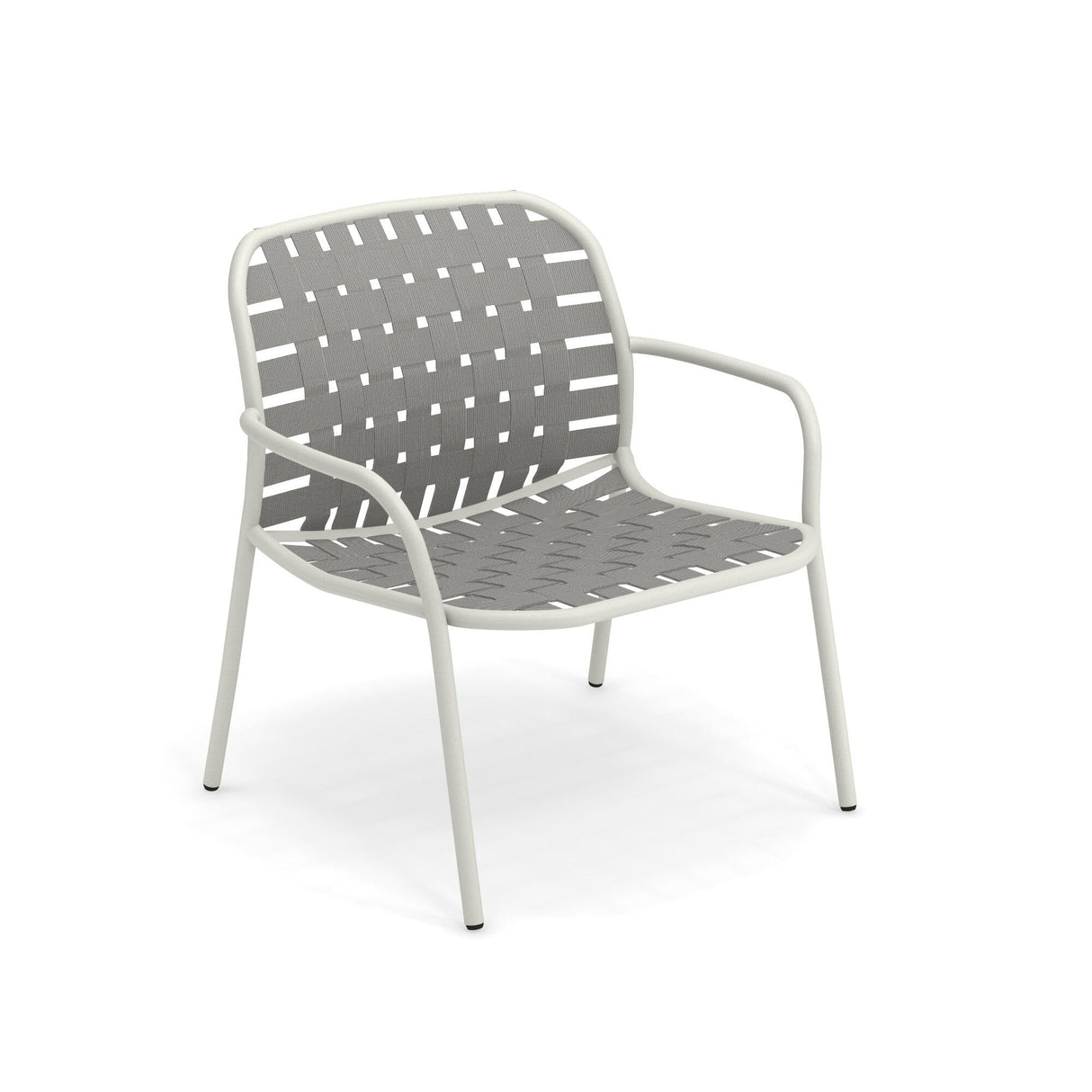 Emu 503 Yard Fauteuil Club Lounge Matt White 23 / Grey Green 64