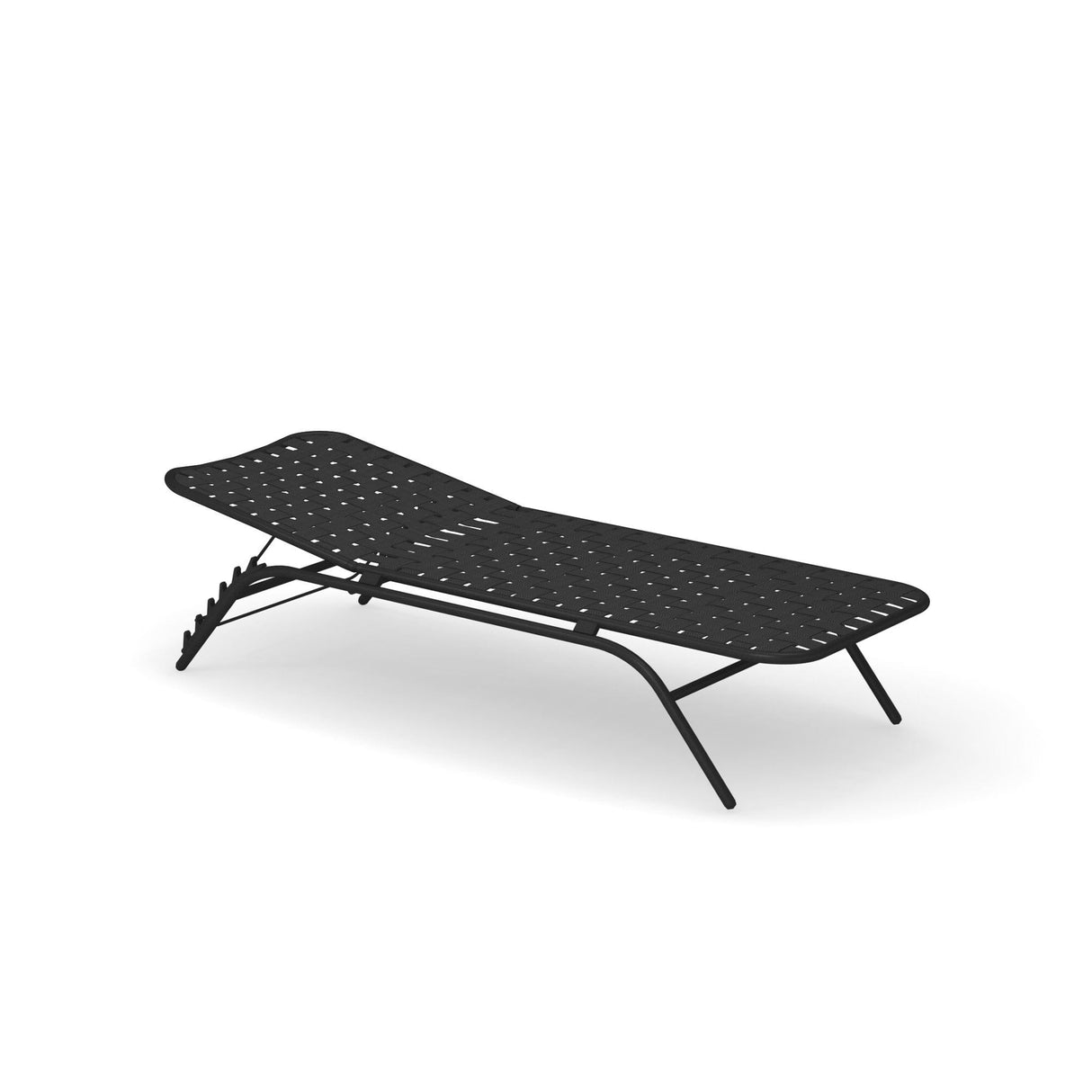 Emu 504 Yard Chaise Longue Black 24/ Grey Black 62