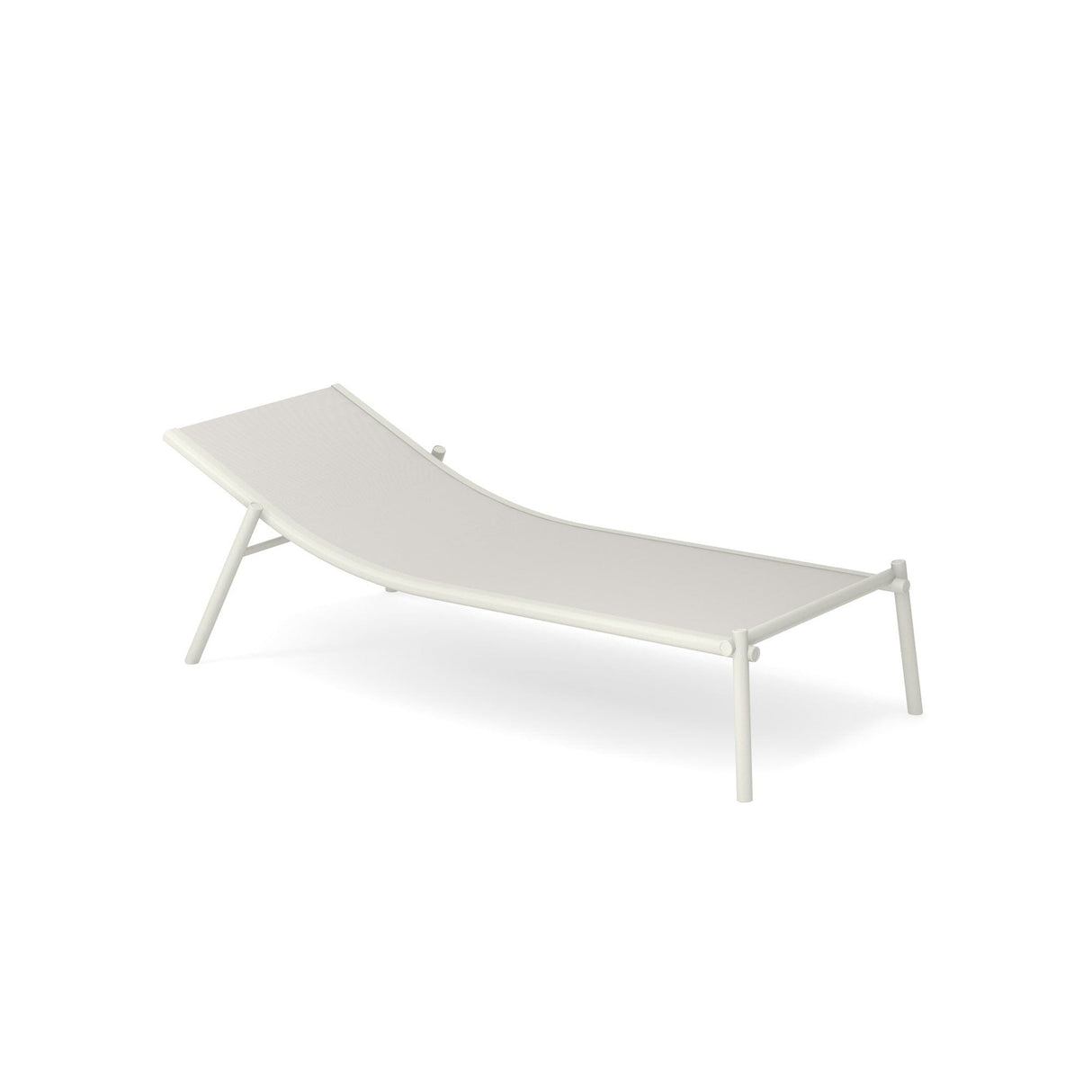 Emu 727 Terramare Chaise Longue Matt White 23 / White 300/52