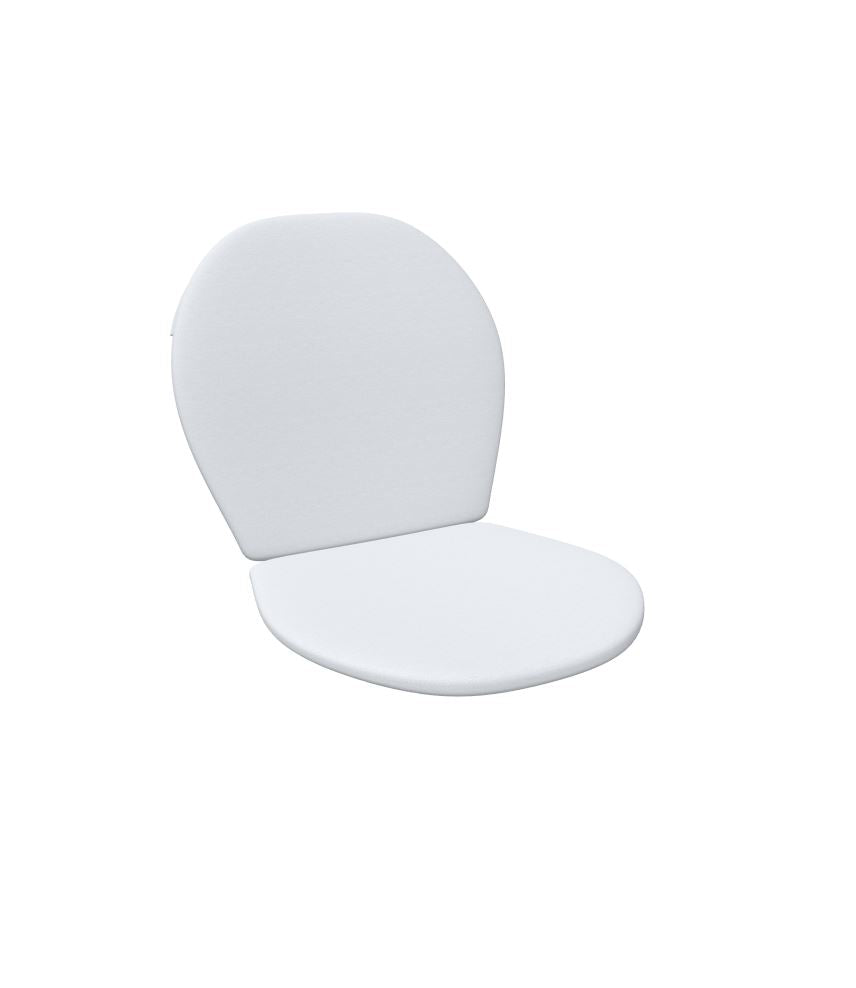 Emu C/116 Ronda Coussin asisse et dossier pour Chaise et Fauteuil White 700/12