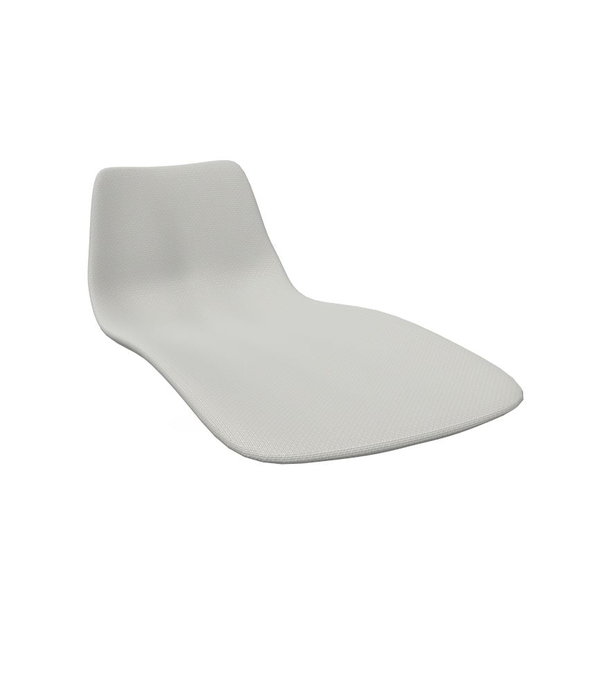 Emu C/468 Round Coussin pour Chaise Longue Small Weft White 900/71