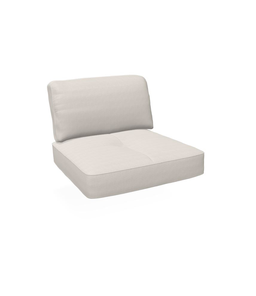 Emu C/6047 Coussin Assise et Dossier Central pour Canapé 3 places Twins Basic ECRU Acrylic 700/4