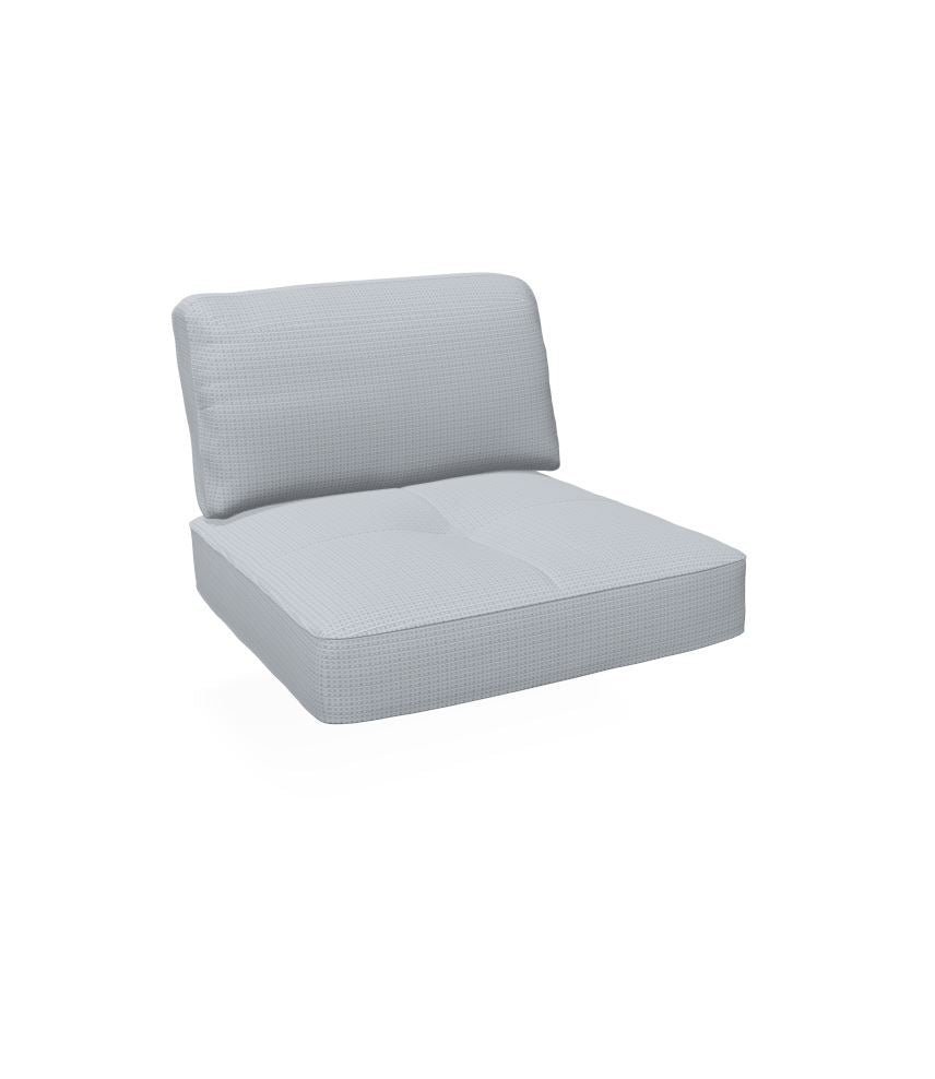 Emu C/6047 Coussin Assise et Dossier Central pour Canapé 3 places Twins Premium SILVER BIRCH 600/16 (Cat.C)