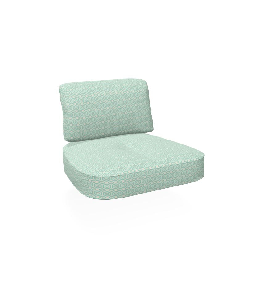 Emu C/6055 Coussin Assise et Dossier pour Fauteuil Lounge 1-Seater Twins Premium HEXAGON 600/02 (Cat.C)